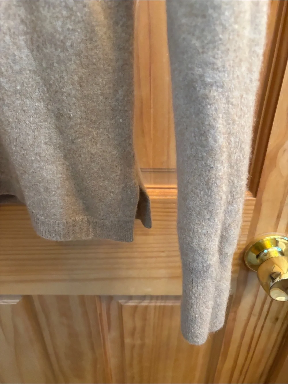 J. Crew Beige Crewneck Sweater